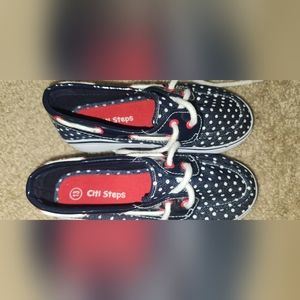 Citi Steps Girls Boat Shoes